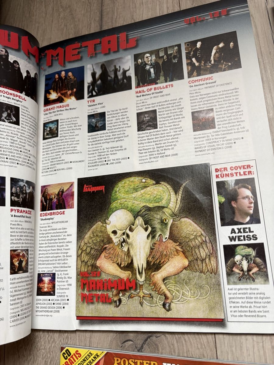 Zeitschriften & Magazine: METAL HAMMER sammlung – Gebraucht aus Herzogenbuchsee von warrior77 4