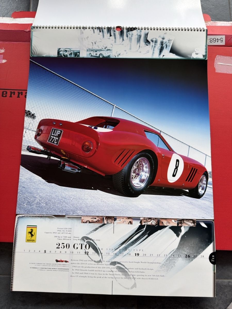 Ferrari Calendari: Original Ferrari Kalender 2006 – Usato da Wolfwil venduto da Rolex1 3