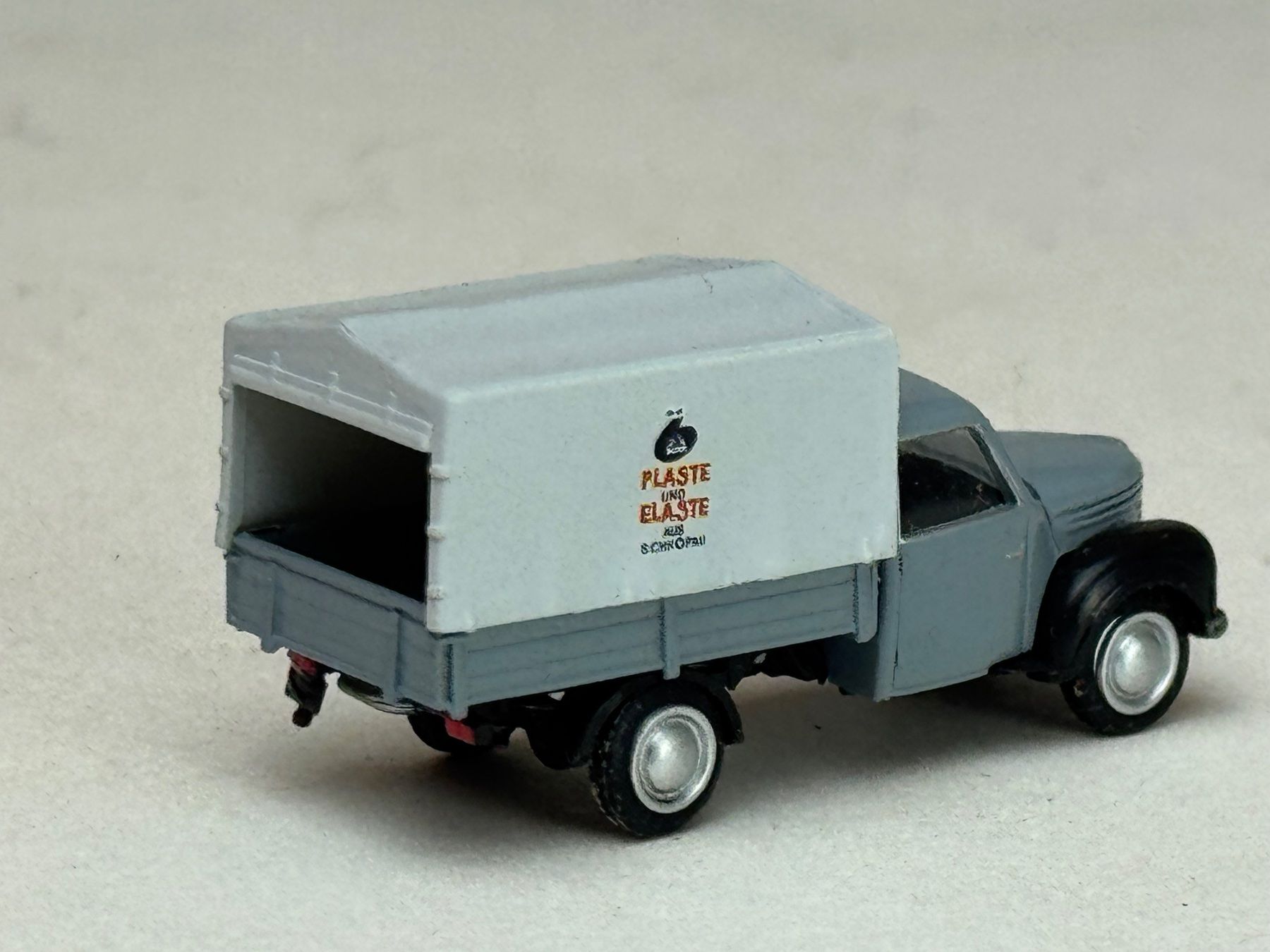 Herpa Modellini d'auto: GB1 Herpa Framo LKW grau Plaste – Usato da Elm venduto da Wikmtz 1