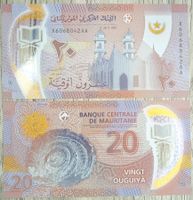 Mauritanie 20 Ouguiya Polymer UNC _5