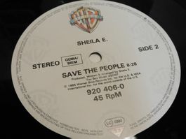 LP 1985 Sheila E Save the People House Mix Remix Techno