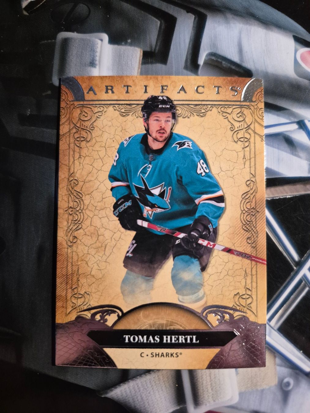 NHL Carte collezionabili: NHL Tomas Hertl San Jose Sharks – Usato da Treiten venduto da Sauber73