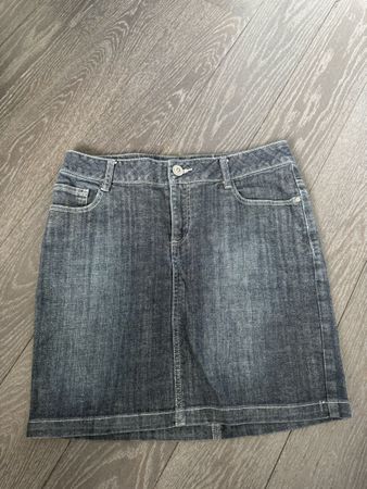 Damen Jeansrock dunkelblau Grösse S guter Zustand