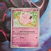 Pokemon Clefairy MEW 151 EN 035/165 Reverse Holo