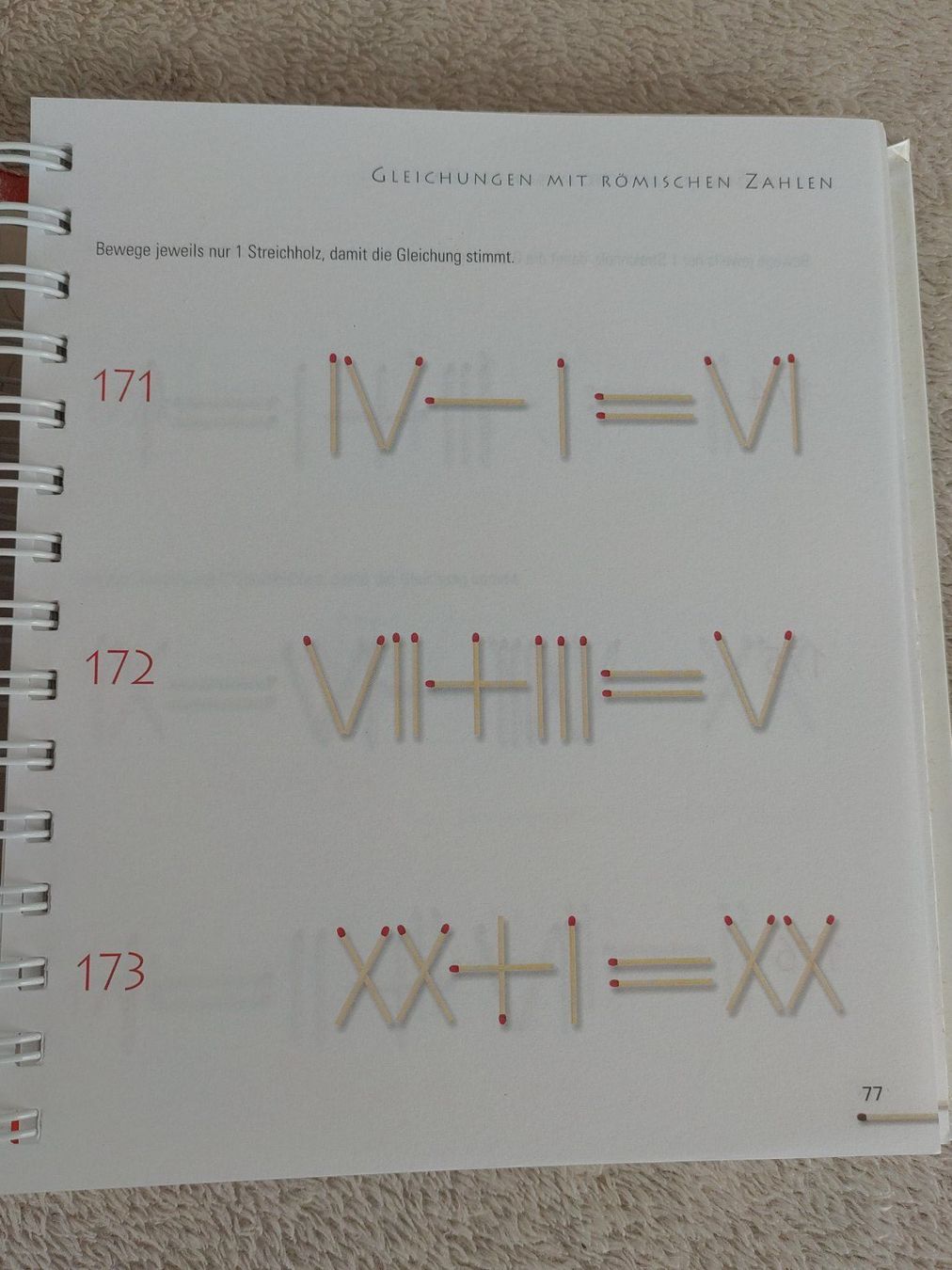 Libri: Kniffliges Streichholz Rätselbuch – Usato da Strengelbach venduto da Phorensic_30 6