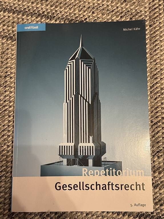 Libri: Repetitorium Gesellschaftsrecht 5.Auflage – Usato da Wittenbach venduto da Nedaaa03