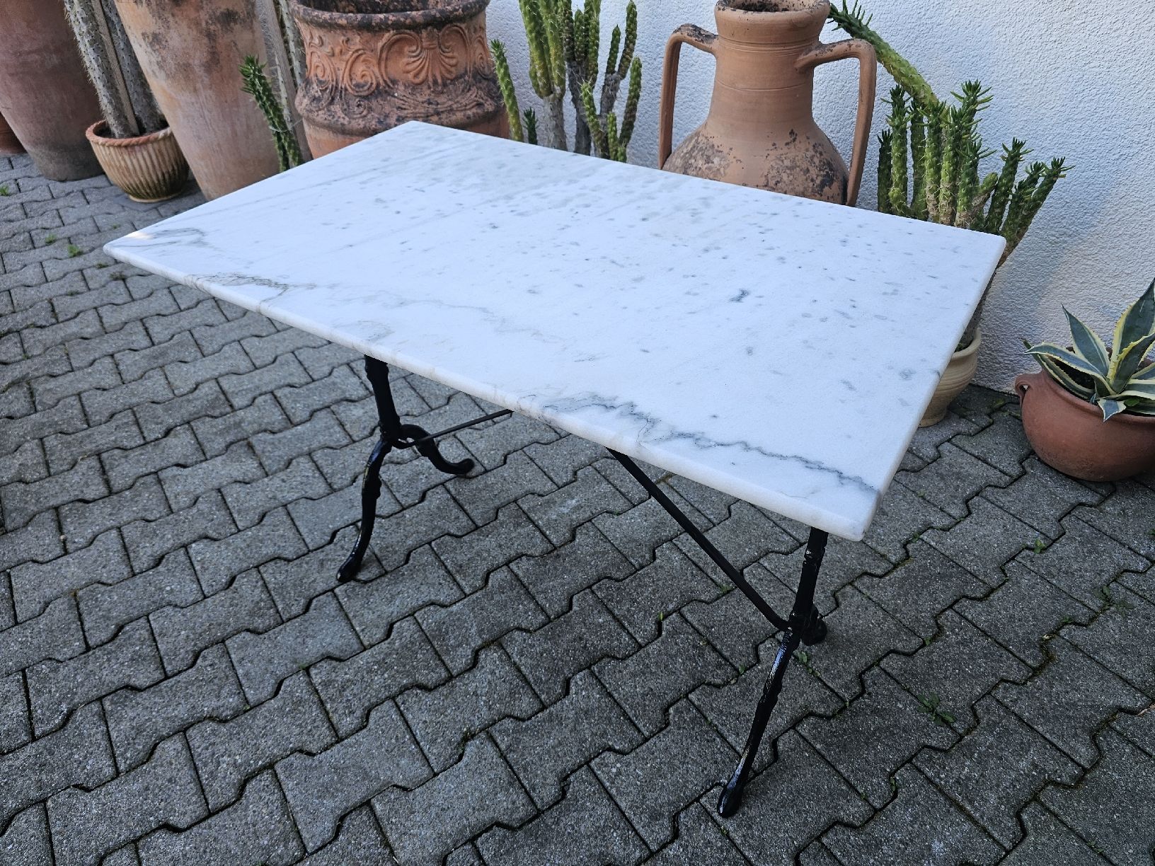 Tables: Marmortisch Gartentisch Bistrotisch – D'occasion à Villnachern par hasta08 1