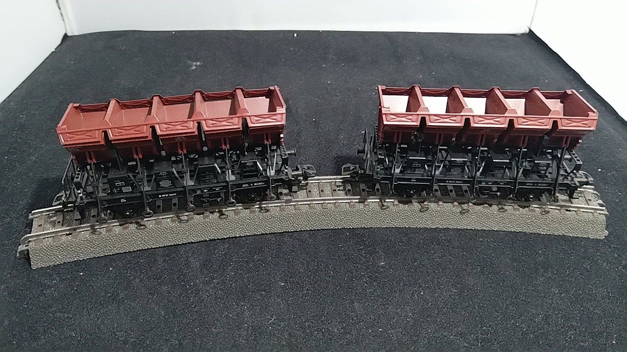 Märklin Modellini di ferrovie: Spur H0 - Art.Nr. 4635 Muldenkippwagen. – Usato da Uster venduto da Regenwurm61 1