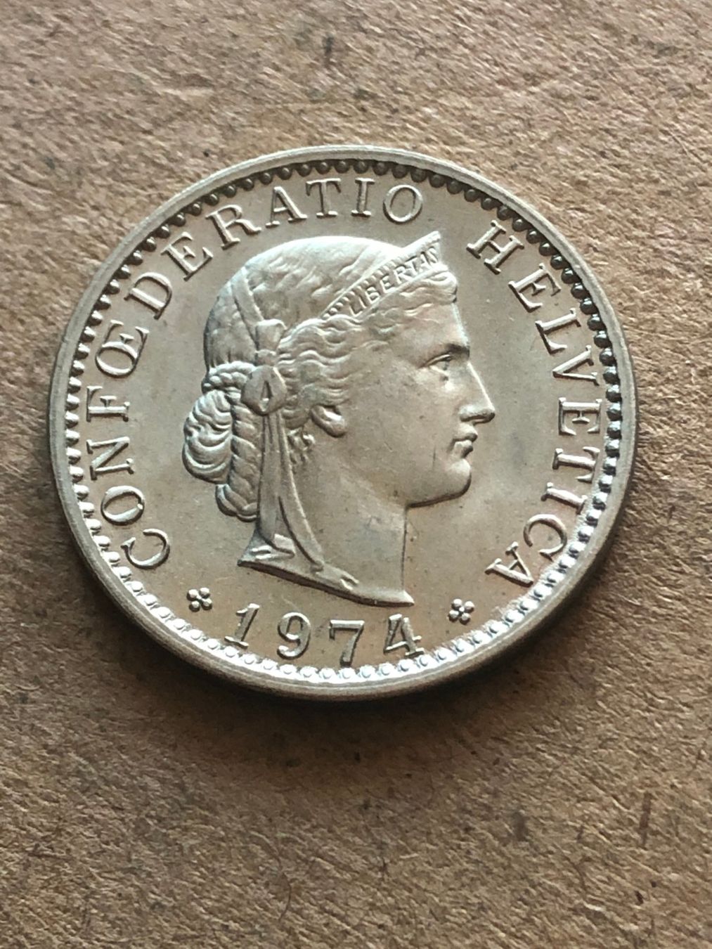 Tutti le monete: 20 Rp. 1974 unz. – Usato da Schötz venduto da Odpa