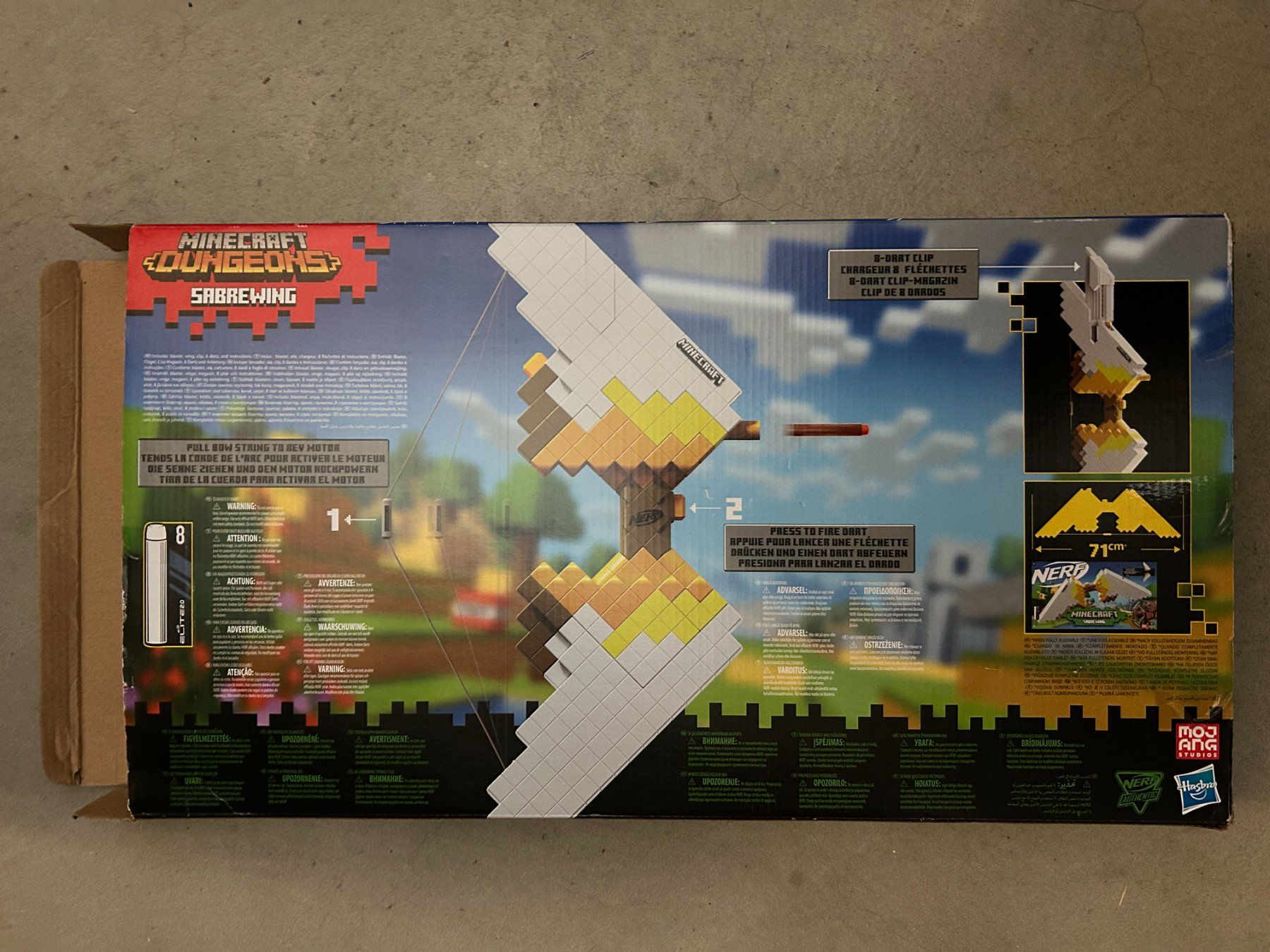 Nerf Giocattoli: NERF Minecraft Sabrewing – Usato da Küsnacht ZH venduto da filo_fila8700 2