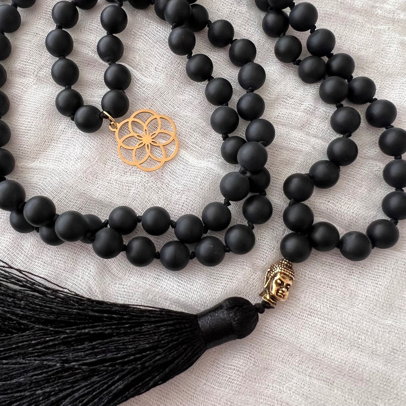Colliers: Mala en agate noire – Neuf avec emballage d'origine à Pully par sunaddict 1
