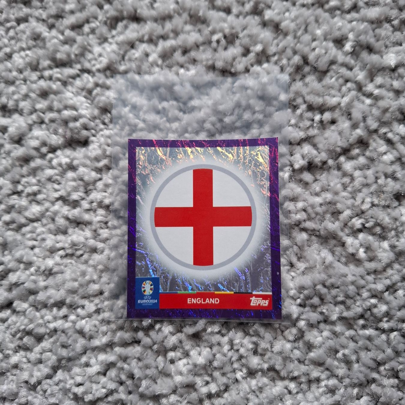 Topps Carte collezionabili: UEFA EURO 2024 Germany-PURPLE Parallel ENG1 – Nuovo (secondo la descrizione) da Hombrechtikon venduto da Tinea82