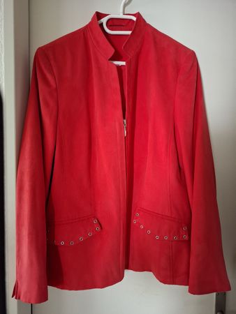 Jacke rot Neuwertig