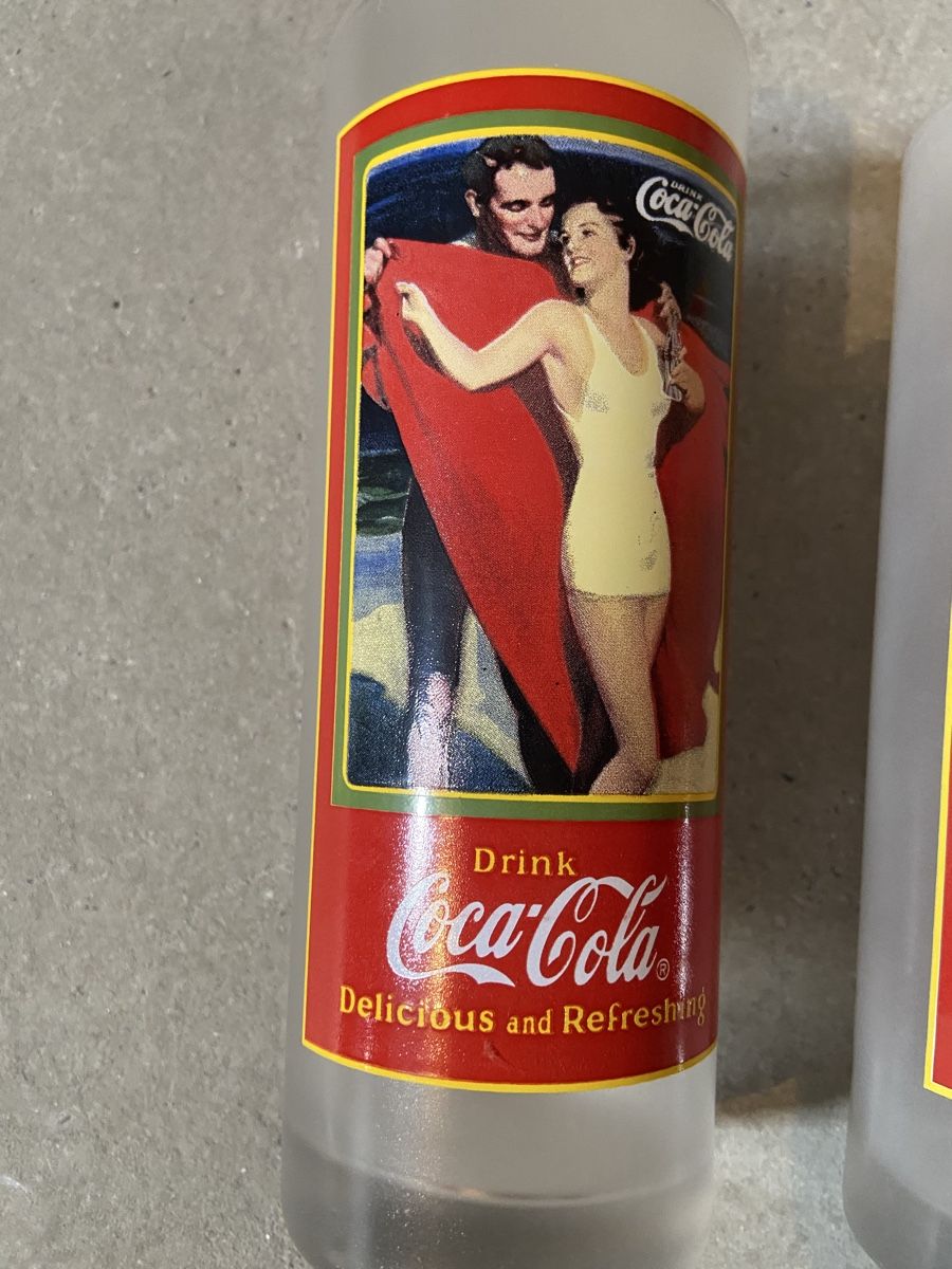 Coca-Cola Bicchieri: Nostalgische Coca Cola Gläser  – Usato da Münsingen venduto da Fanuc 1