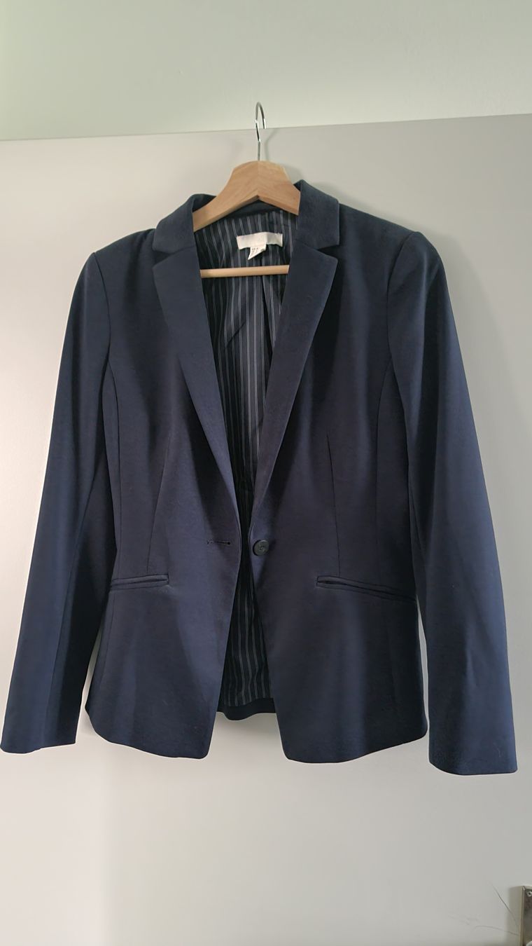 H&M Giacche: H&M Blazer, dunkelblau, Gr. 36 – Nuovo (secondo la descrizione) da Heimberg venduto da denise-1009