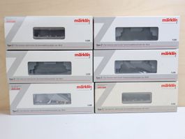 Märklin mini club 6 x OVP Leerkarton für Loks SBB Re 4/4 - Z