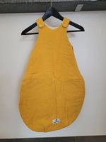 Zöllner Baby-Schlafsack, Gr. 74-80, senfgelb