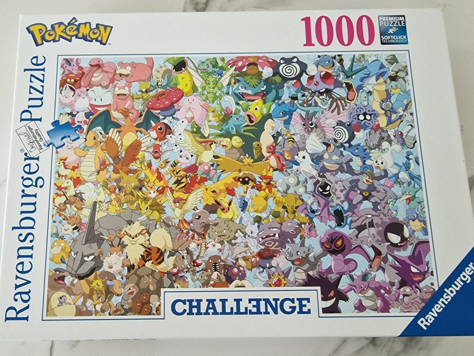 Ravensburger Puzzle: Ravensburger Puzzle Pokémon Challenge 1000 Teile – Nuovo (secondo la descrizione) da Neuhausen am Rheinfall venduto da geekgadget