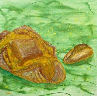Tableaux: Kunstbild "Knuspriges Brot" – Neuf avec emballage d'origine à Adligenswil par art_7bqc