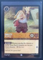 Lorcana FOIL SNEEZY 22/204 EN-2 Common