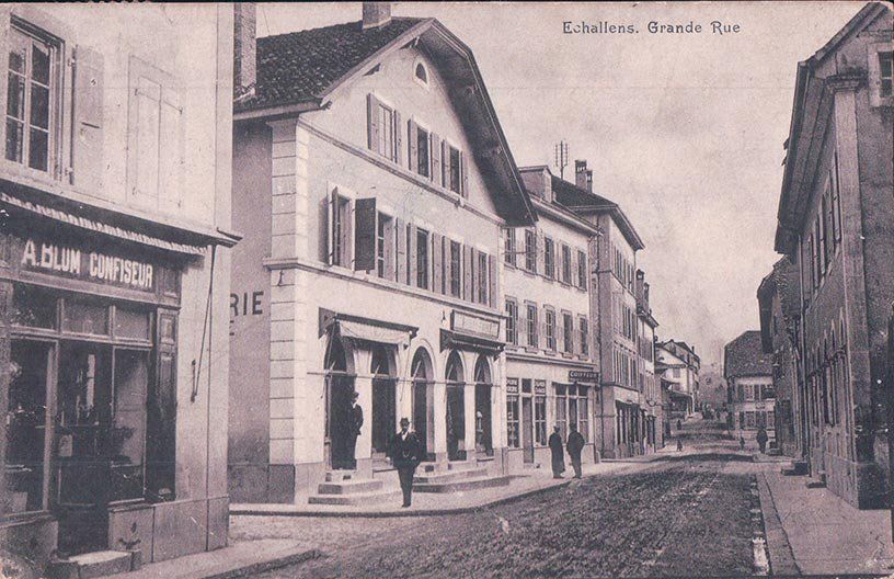 Echallens VD, Grande Rue (26.6.20) pli d'angle Kaufen auf Ricardo