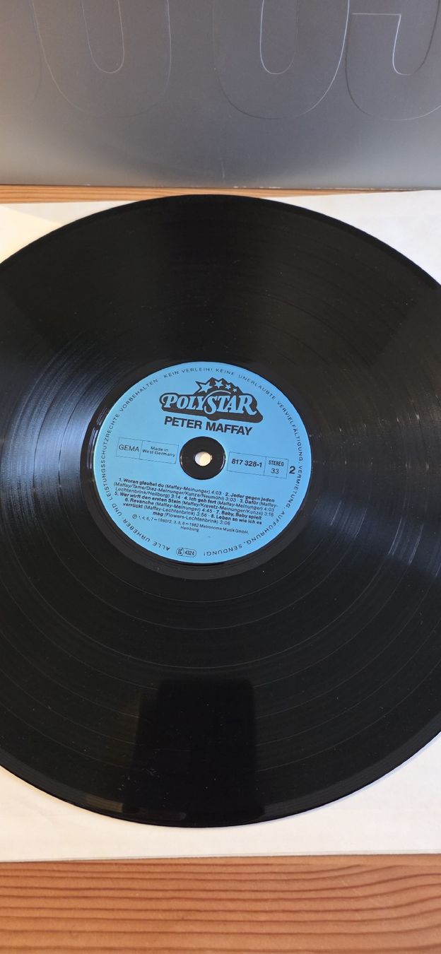 Dischi in vinile: Peter Maffay - 80-83  1982 G,Vg – Usato da Yvonand venduto da RF-VINYL 3