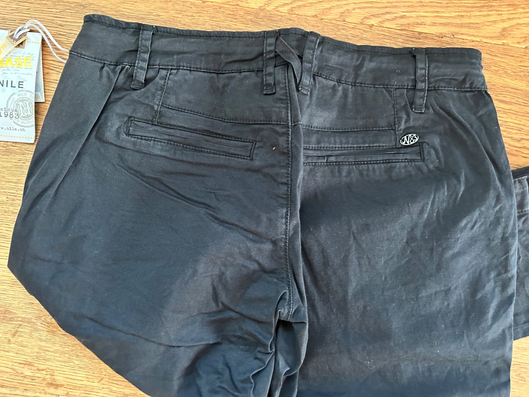 Nile Pantaloni: Hose, Nile //NEU// xs black – Nuovo (secondo la descrizione) da Stettfurt venduto da outlet72 3
