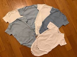 6 Baumwoll-Bodys