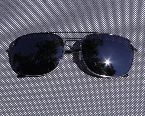 Occhiali & Lenti: Flat Aviator Sonnenbrille verspiegelt SAV101-CM – Nuovo e nell'imballaggio originale da Illnau venduto da diy-shop