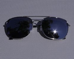 Flat Aviator Sonnenbrille verspiegelt SAV101-CM