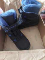 Kamik Winterstiefel Schwarz/Blau Grösse 35