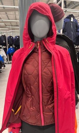 3in1 warme Outdoor Jacke bis -10°C wasserdicht XXL/46 - NEU