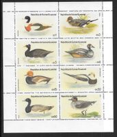 Äquatorialguinea Block A 311 Wasservögel ** 1978