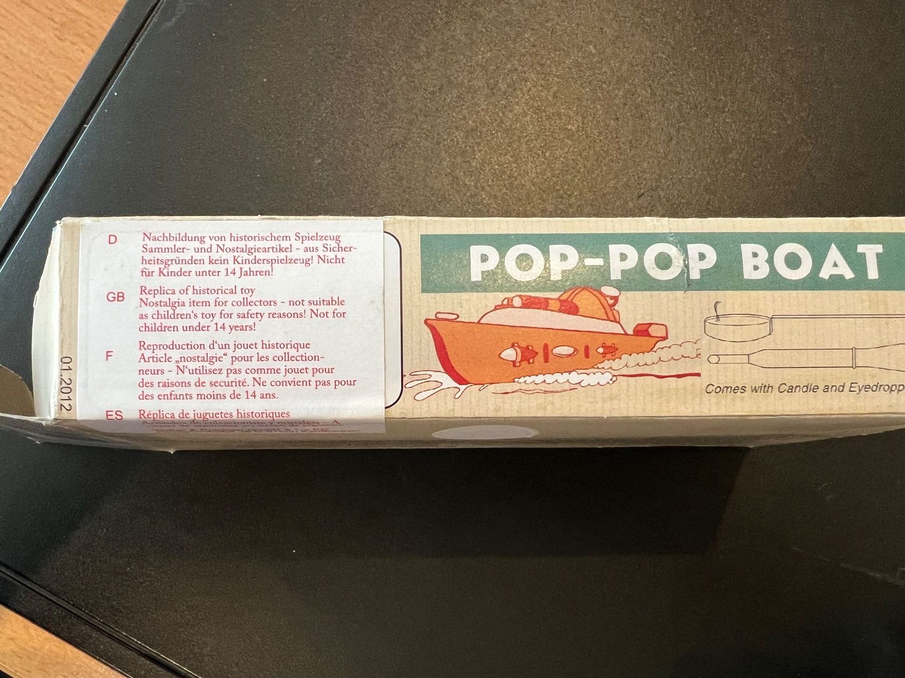 Giocattoli: Blechboot Pop-Pop Boat, neu und originalverpackt/Retro – Usato da subingen venduto da gibo11 5
