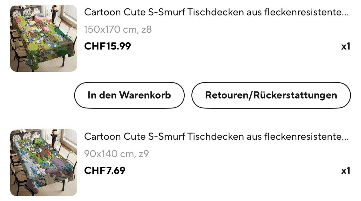 Tutte le decorazioni: Schlumpf Smurf Geburtstagspaket Deko – Nuovo (secondo la descrizione) da Kloten venduto da san_v8fv 2