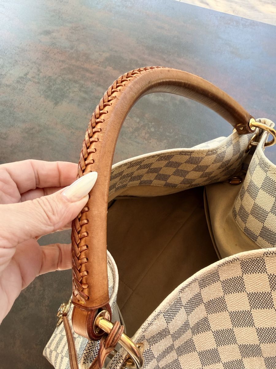 Louis Vuitton Borse da donna: Louis Vuitton Artsy MM Damier Azur – Usato da Zug venduto da Lela77 6