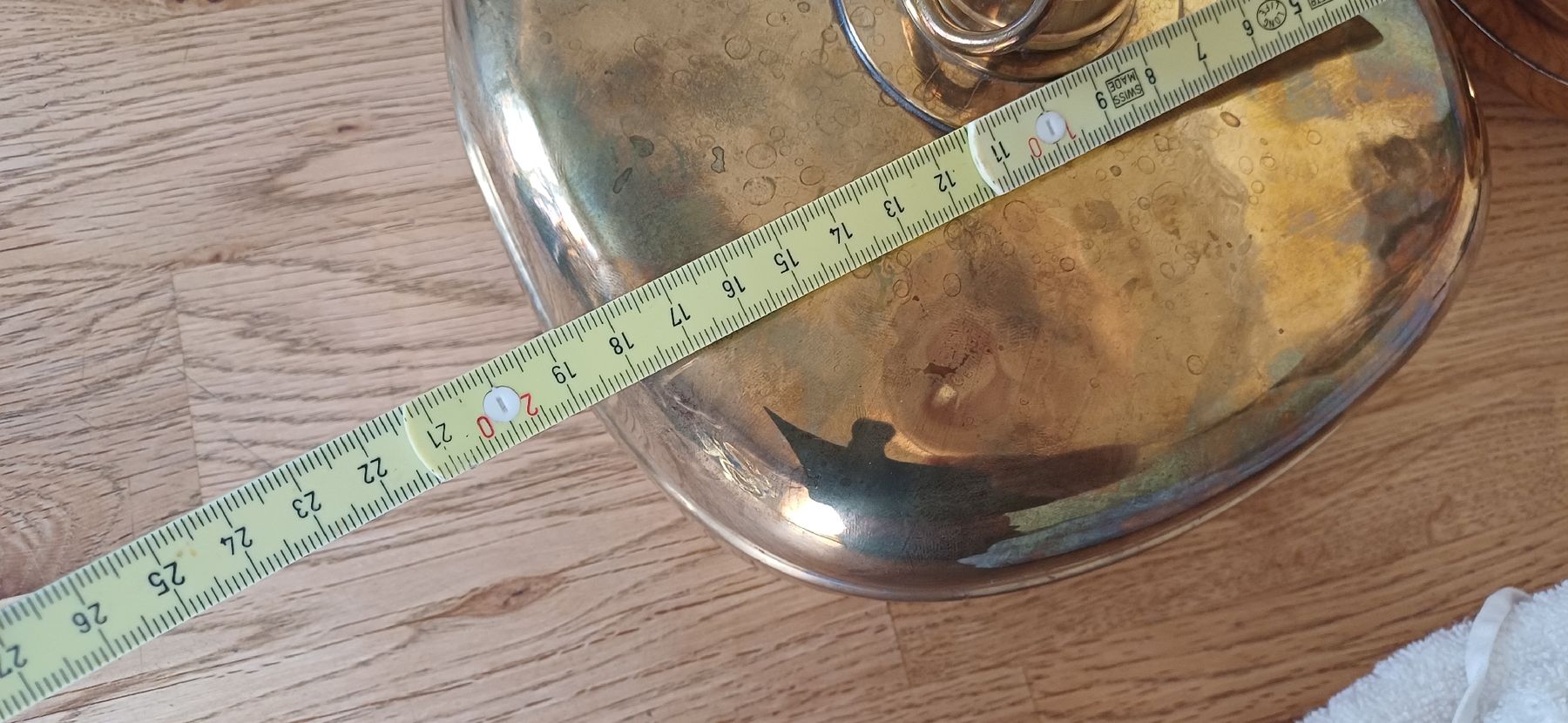 Sonstige antike Technik & Geräte: 2 Schöne Bettflaschen Messing – Gebraucht aus Flawil von Naphtali 3