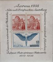 Schweiz Blocco Luftpost 1938 NEU