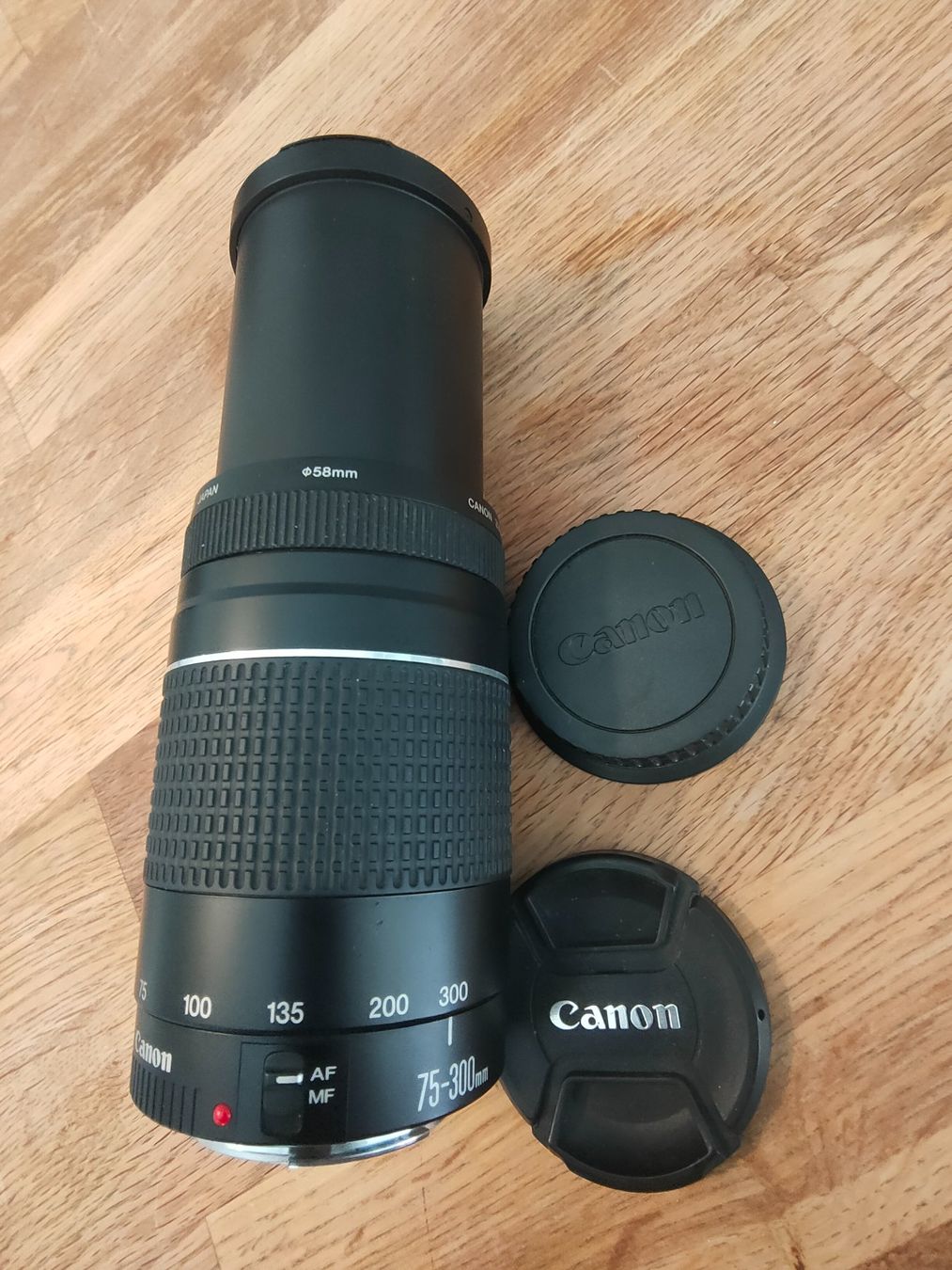 Canon Obiettivi: Canon EOS 75 - 300 mm Objektiv – Usato da St.Gallen venduto da 55232 1