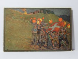 Bundesfeier Postkarte  1912