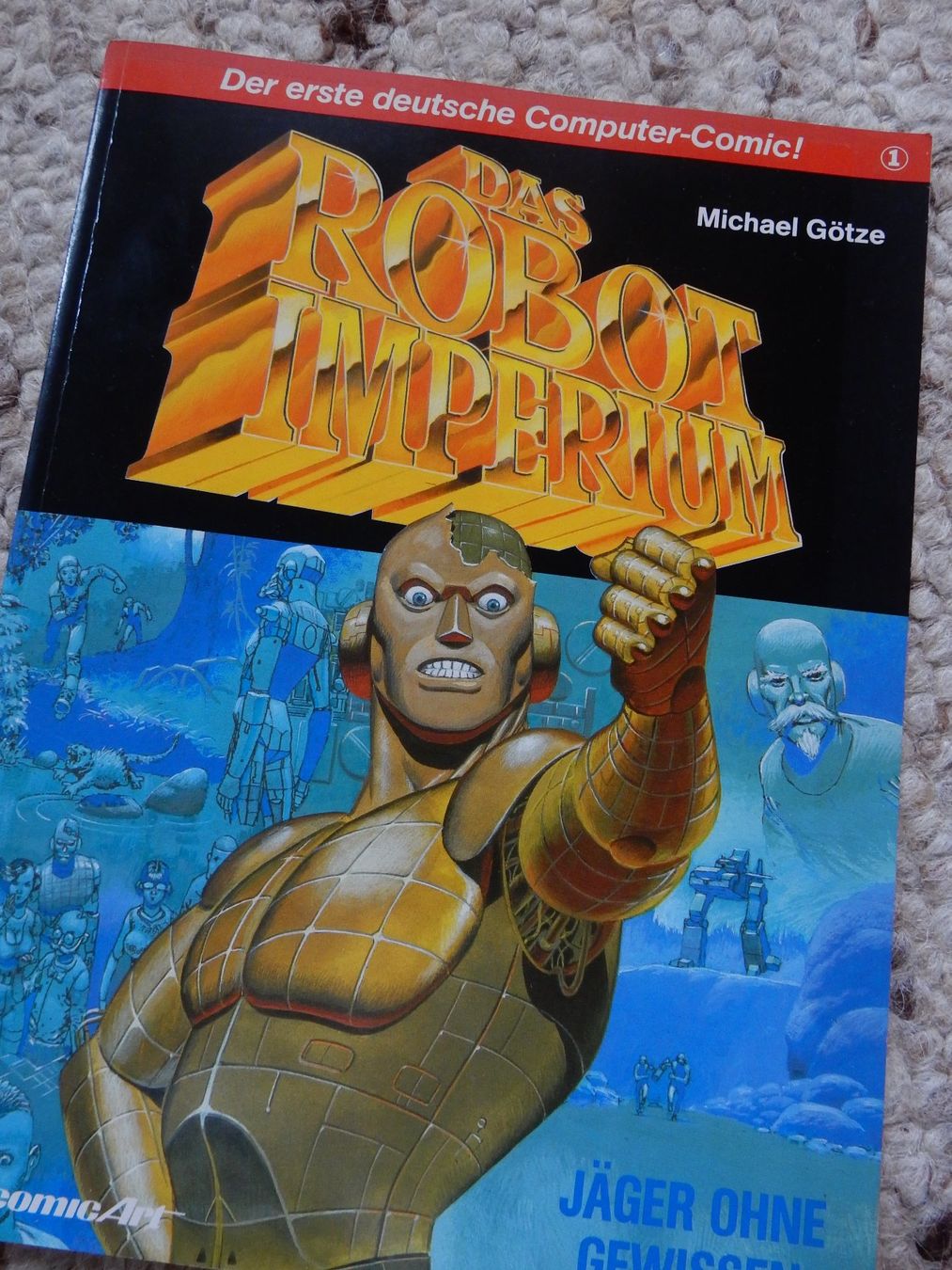 Fumetti: Das Robot Imperium 1 - Jäger ohne Gewissen Comic dtsch. – Usato da Jona venduto da JOberg_25 6