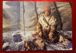 Samische Kultur:  Finnland Vintage AK top