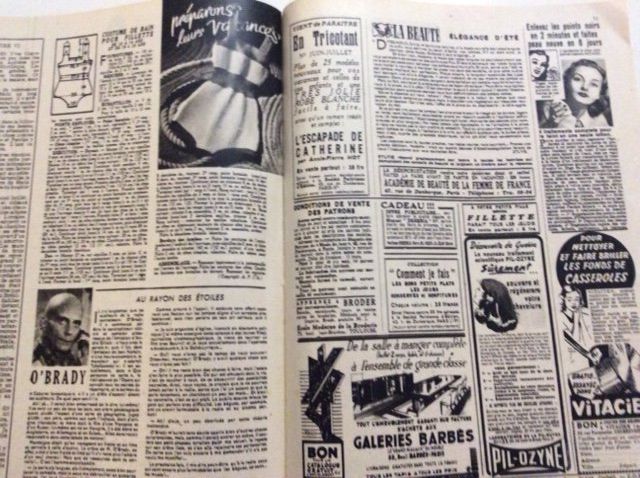 Zeitschriften & Magazine: Journal sur la Mode 1948 – Gebraucht aus Genève von edelweiss1900 7