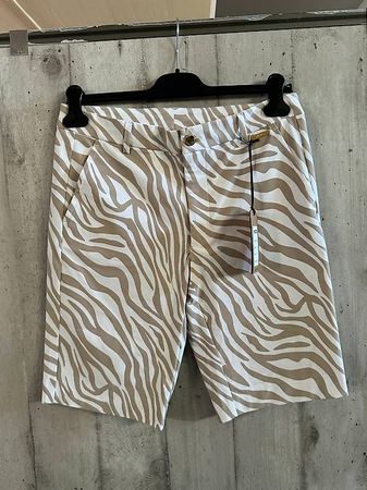 MDC Sport Damen Golf Bermuda  Zebra-Print  Gr. 38 