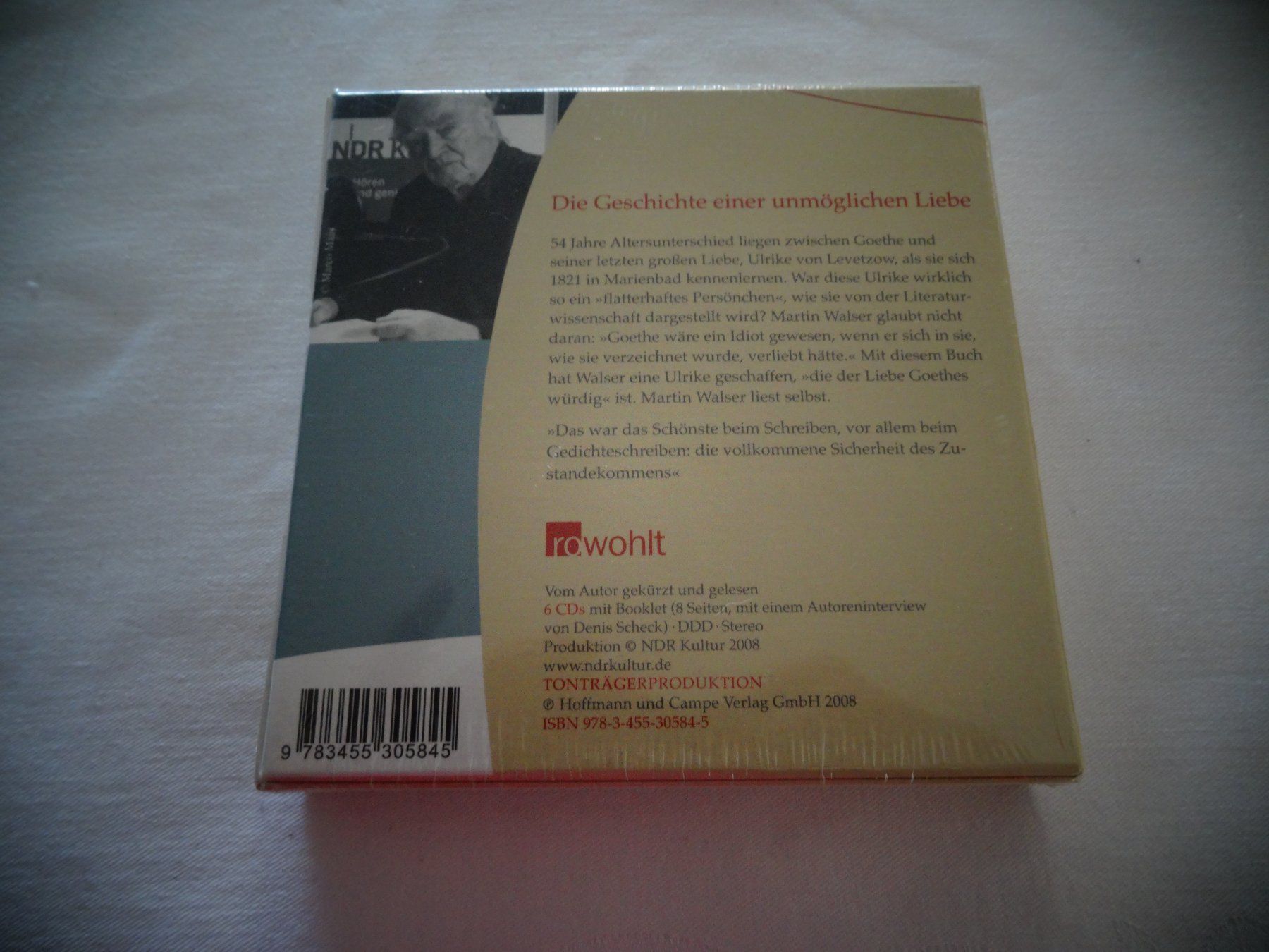 Livres audio: Ein Liebender Mann Martin Walser – Neuf avec emballage d'origine à Neerach par jenny062 1