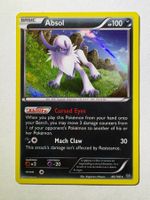 🔬✅ Pokémon Absol 40/108 Holo Drachenleuchten EN PL