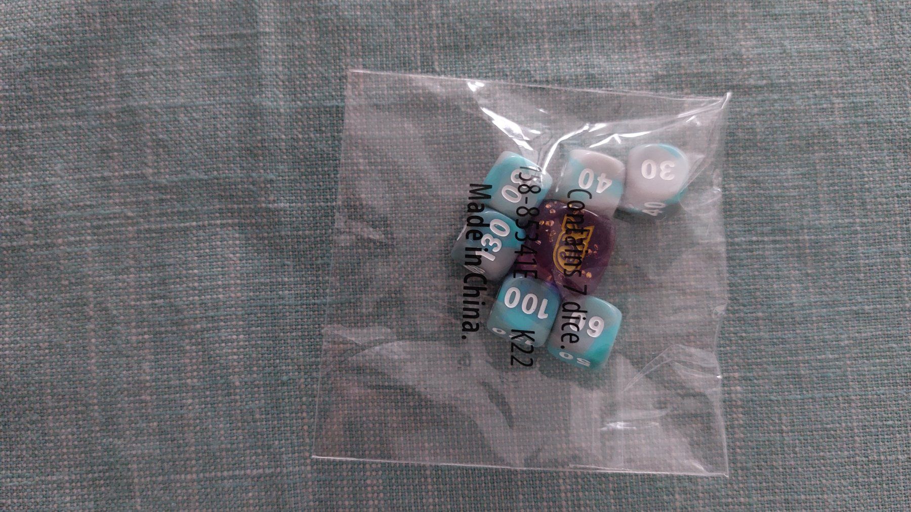 Pokémon Sammelbilder & Trading cards: Set of Pokémon dices - violet – Neu (gemäss Beschreibung) aus Bellinzona von Pagur 1