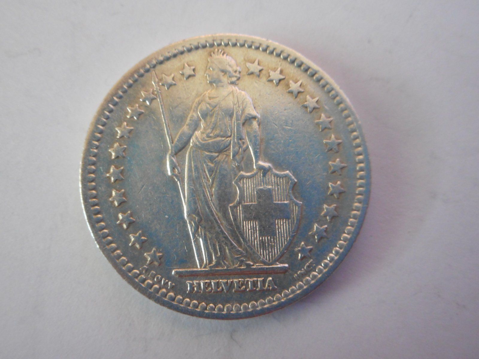 Toutes les monnaies: 2 Fr. 1946 silber – D'occasion à Kriegstetten par pizlad2010 2