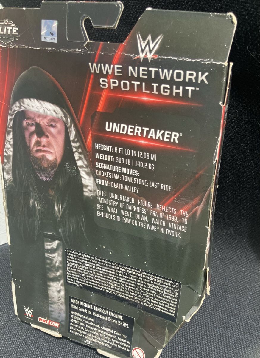 Figuren: WWE Undertaker Action Figure "Network Spotlight" – Neu und originalverpackt aus Schaffhausen von Beatstaeks 2