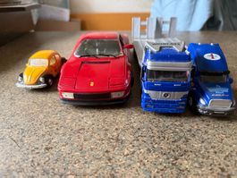 Modellautos-Sammlung: VW Käfer, Ferrari, LKW ab1Fr